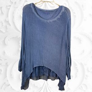 Scandal Italy Layered Two Piece Top Set One Size